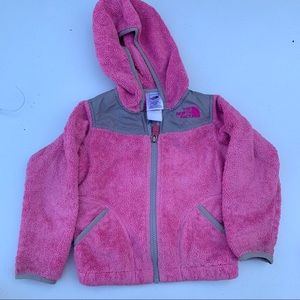 North face jacket pink for toddler girl